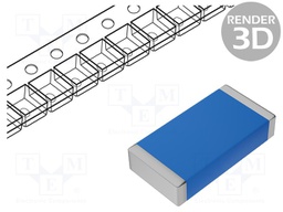 Varistor: metal-oxide; SMD; 40VAC; 56VDC; 1.5J; 100A; 68V; 500pF