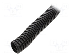 Protective tube; Conduit size: 25; PVC; black; L: 25m; 320N