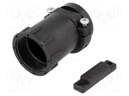 Cable hood and fastener; CPC; Case: size 17; 17.9mm; straight