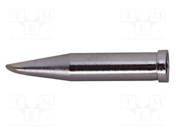 Soldering Tip, Hoof/Concave/60° Bevel, 1.5 x 12 mm, Soldering Station