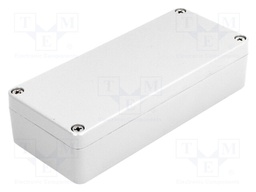 Enclosure: multipurpose; X: 64mm; Y: 150mm; Z: 36mm; aluminium; grey