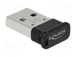 BT adapter; USB A plug; USB 2.0; black; 2.4÷2.4835GHz; 3Mbps; 10m