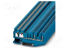 Splice terminal: rail; PA; L: 35.3mm; terminals: 4; W: 5.2mm; H: 81mm