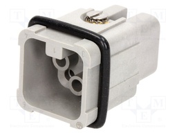 Connector: HDC; male; HN.D; PIN: 8; 7+PE; size 1; w/o contacts; 42V