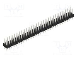 Connector: pin strips; pin header; male; PIN: 56; 2.54mm; THT; 2x28