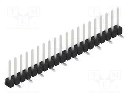 Connector: pin strips; pin header; male; PIN: 20; 2.54mm; SMT; 1x20