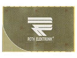 Board: universal; single sided,prototyping; W: 100mm; L: 160mm