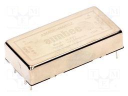 Converter: DC/DC; 40W; Uin: 36÷75V; 12VDC; Iout: 3.33A; 2"x1"; 32g