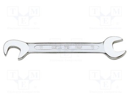 Wrench: flat; double-sided; 6mm; Overall len: 86mm; narrow profile