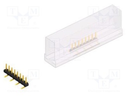 Connector: pin strips; pin header; male; PIN: 8; 2mm; SMT; 1x8; 100V