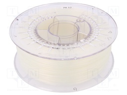 Filament: PA 12; 1.75mm; natural; Printing temp: 240÷270°C; 1kg