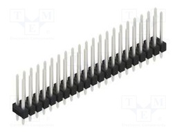 Connector: pin strips; pin header; male; PIN: 42; 2.54mm; THT; 2x21