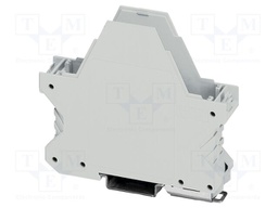 Enclosure base; grey; UL94V-0; ME 22,5; for DIN rail mounting
