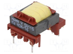 Transformer: impulse; power supply; 24V; 3.3V; 21.5x18x13.8mm; 7W