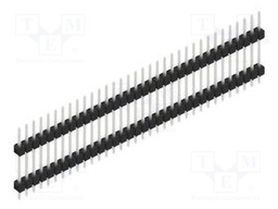 Connector: pin strips; pin header; male; PIN: 34; 2.54mm; THT; 1x34