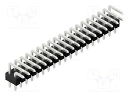 Connector: pin strips; pin header; male; PIN: 38; 2.54mm; THT; 2x19