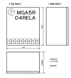 Converter: DC/DC; 20W; Uin: 8÷16V; Uout: 5VDC; Iout: 4A; SMD; 1.5g