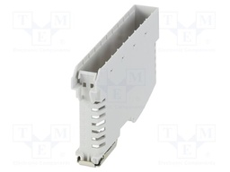 Enclosure base; grey; UL94V-0; ME-IO 18,8; for DIN rail mounting