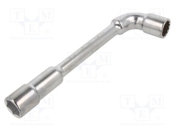 Key; L-type,socket spanner; 17mm,HEX 17mm; tool steel; 195mm