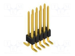 Connector: pin strips; pin header; male; PIN: 10; 1.27mm; SMT; 2x5