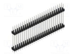 Connector: pin strips; pin header; male; PIN: 52; 2.54mm; THT; 2x26