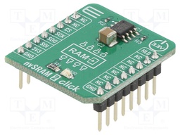 Click board; SRAM memory; SPI; CY14B101Q; manual,prototype board