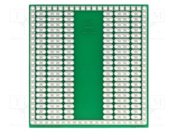 Board: universal; single sided,prototyping; W: 54.61mm; L: 57.78mm
