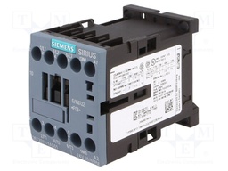 Contactor: 3-pole; NO x3; Auxiliary contacts: NO; 24VAC; 12A; 3RT20