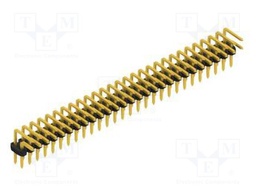 Connector: pin strips; pin header; male; PIN: 56; 2mm; THT; 2x28