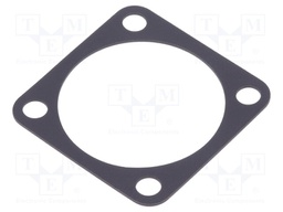 Socket gasket; Series: 97,DS/MS; flange (4 holes); Case: size 22