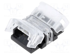 LED tape connector; for tape-to-tape connection; 4A; 12V,24V