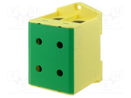 Splice terminal: rail; 35÷240mm2; ways: 1; terminals: 4; Width: 60mm