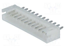 Socket; wire-board; male; 2mm; PIN: 12; THT; 1A; tinned; -25÷85°C