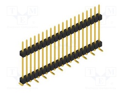 Connector: pin strips; pin header; male; PIN: 20; 2.54mm; SMT; 1x20