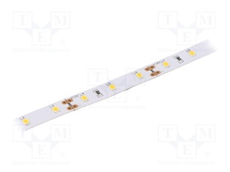 LED tape; white warm; 2835; 12V; LED/m: 60; 10mm; IP20; 14.4W/m