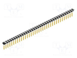 Connector: pin strips; pin header; male; PIN: 36; 2.54mm; THT; 1x36