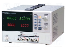 Power supply: programmable laboratory; Channels: 2; 0÷30VDC; 0÷3A