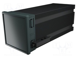 Enclosure: panel; X: 72mm; Y: 72mm; Z: 156mm; ABS + PC,PPO; black