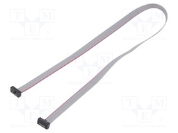 Ribbon cable with IDC connectors; Tape ph: 0.64mm; 393.7mm