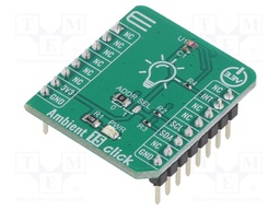 Click board; lighting sensor; I2C; TSL2584TSV; prototype board