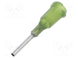Needle: steel; 0.5"; Size: 14; straight; 1.6mm; Mounting: Luer Lock