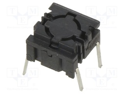 Microswitch TACT; SPST; Pos: 2; 0.05A/24VDC; THT; none; 1N; 6.4mm