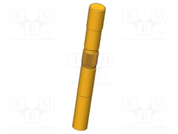 Connector; Contact plating: gold-plated; Contacts: brass; KT-254