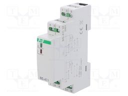Relay: installation; bistable,inrush; NO x2; Mounting: DIN; 8A