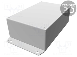 Enclosure: multipurpose; X: 95mm; Y: 145mm; Z: 49mm; 1590W; aluminium