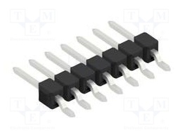 Connector: pin strips; pin header; male; PIN: 7; 2.54mm; SMT; 1x7