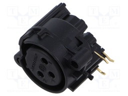 CHASS. CON. FEMALE 3POLE H 0