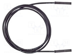 Test lead; 70VDC; 33VAC; 10A; 2mm banana plug-2mm banana plug