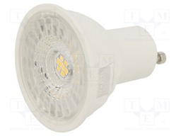 LED lamp; neutral white; GU10; 220/240VAC; 445lm; P: 6W; 110°; 4000K