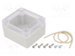 Enclosure: multipurpose; X: 60mm; Y: 65mm; Z: 40mm; Ritec; light grey